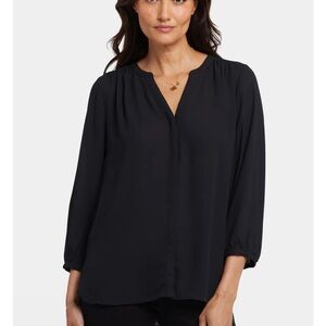 NYDJ Black Women's Blouse